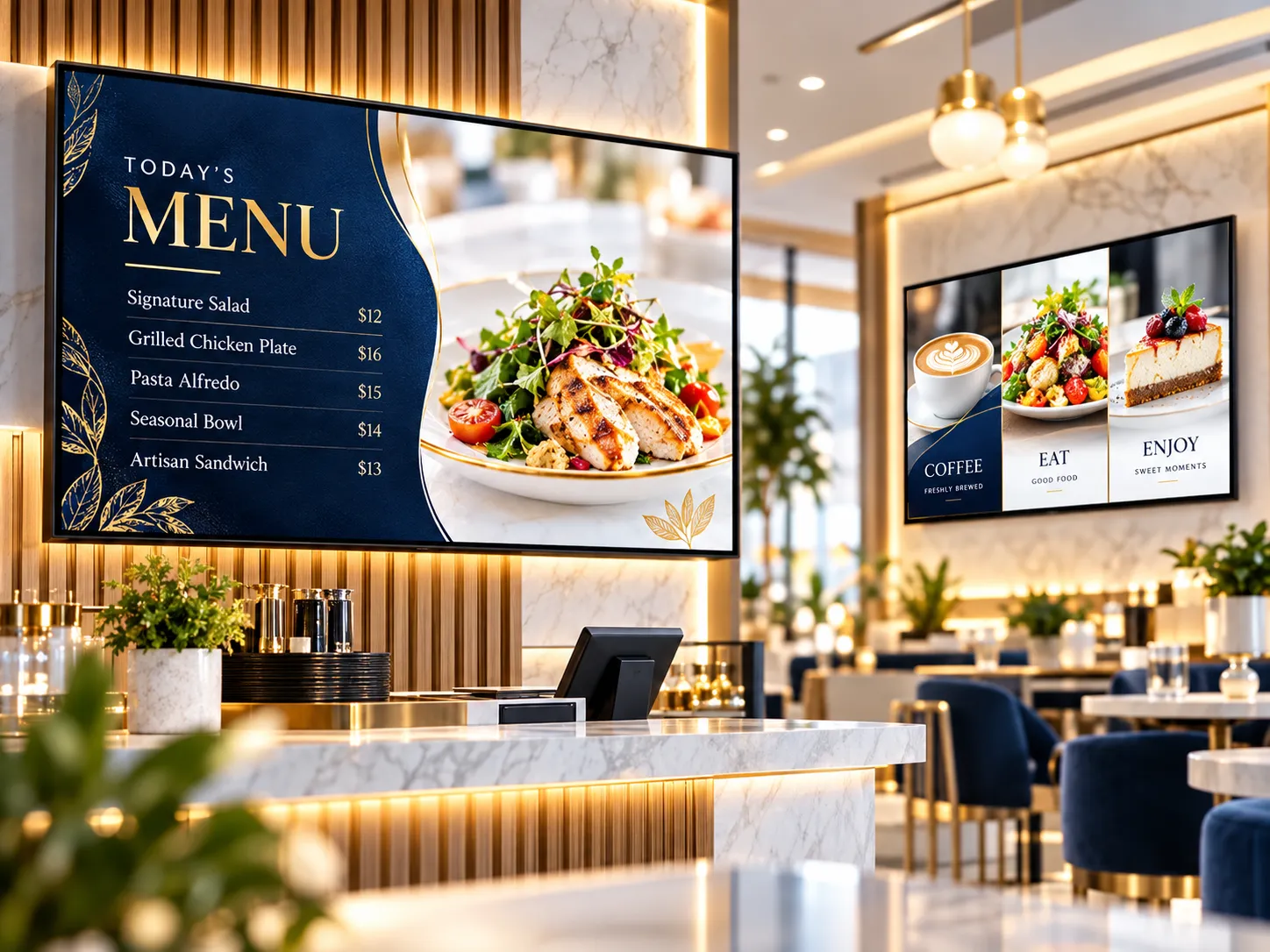 Digital menu service presentation